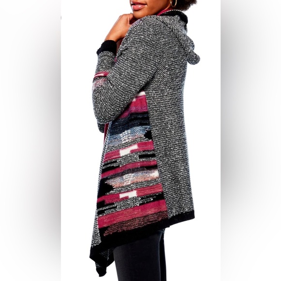 NWT-NIC + ZOE-Orchard Hooded Cardigan - Picture 3 of 10